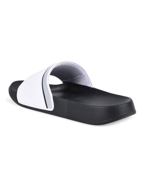 SL-431 White Men's Slides